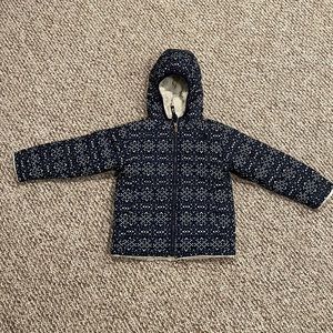 The Northface Toddler Girl Reversible Winter Coat 4T